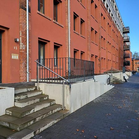 Trendige Stadtwohnung, Historisches Haus Mit Terrasse Und Garten Magdeburg Exterior foto